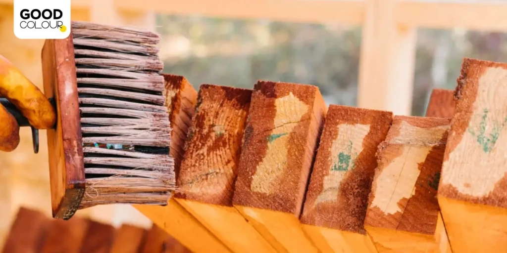 การเลือกสีทาไม้ระหว่างสีทึบแสงและสีโปร่งแสง