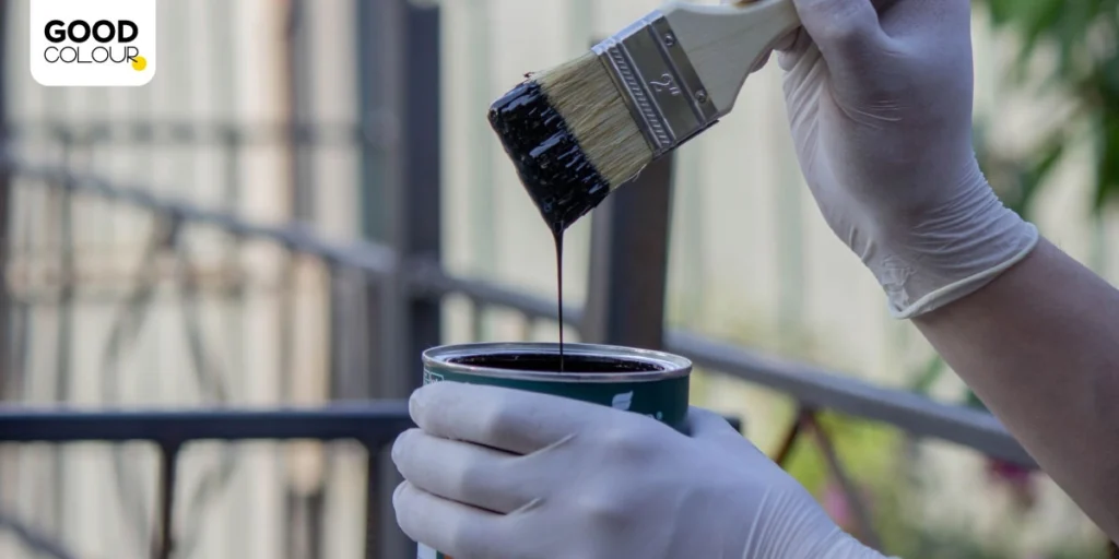 ขั้นตอนการใช้งานสีทากันสนิม