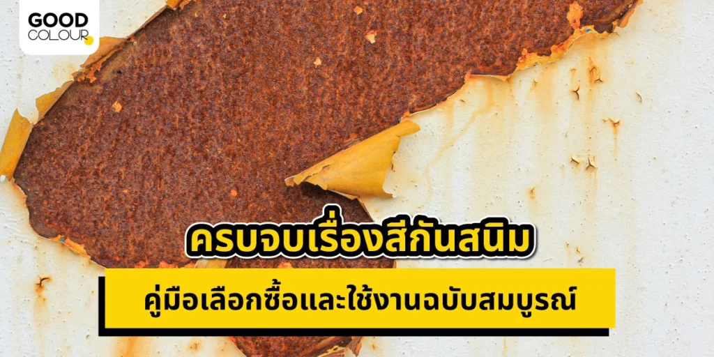 สีกันสนิมคืออะไร ใช้งานอย่างไร