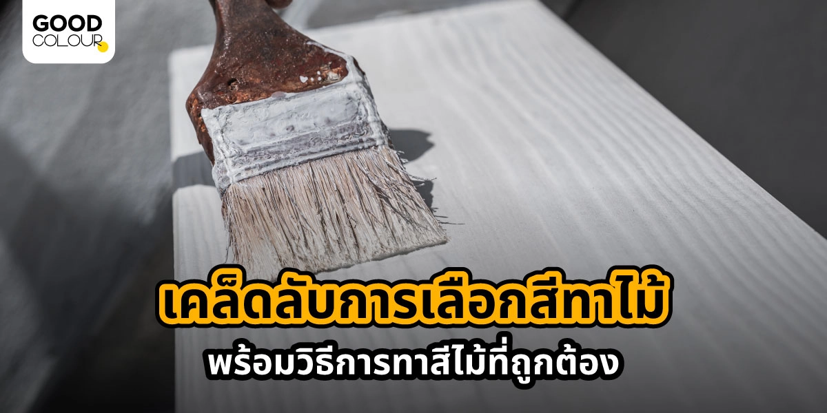 ทาสีไม้ต้องใช้สีอะไร วิธีเลือกที่เจ้าของบ้านและมืออาชีพต้องรู้