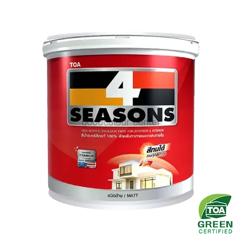 สีน้ำภายนอก โฟร์ซีซั่น #ด้าน เบสA